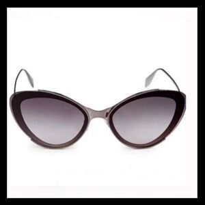NWT Alexander McQueen *Cat Eye* Sunnies w/Case Full Set